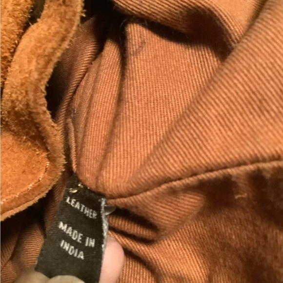 Frye and Co. Phoebe fringed leather suede boho bucket drawstring western bag - Picture 15 of 16